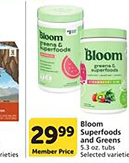 Bloom Superfoods and Greens