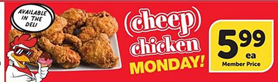 8 Piece Fried, Baked or Mango Habanero Chicken at Vons