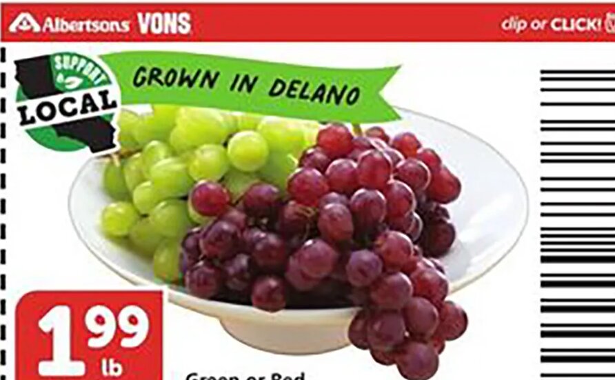 Green or Red Grapes