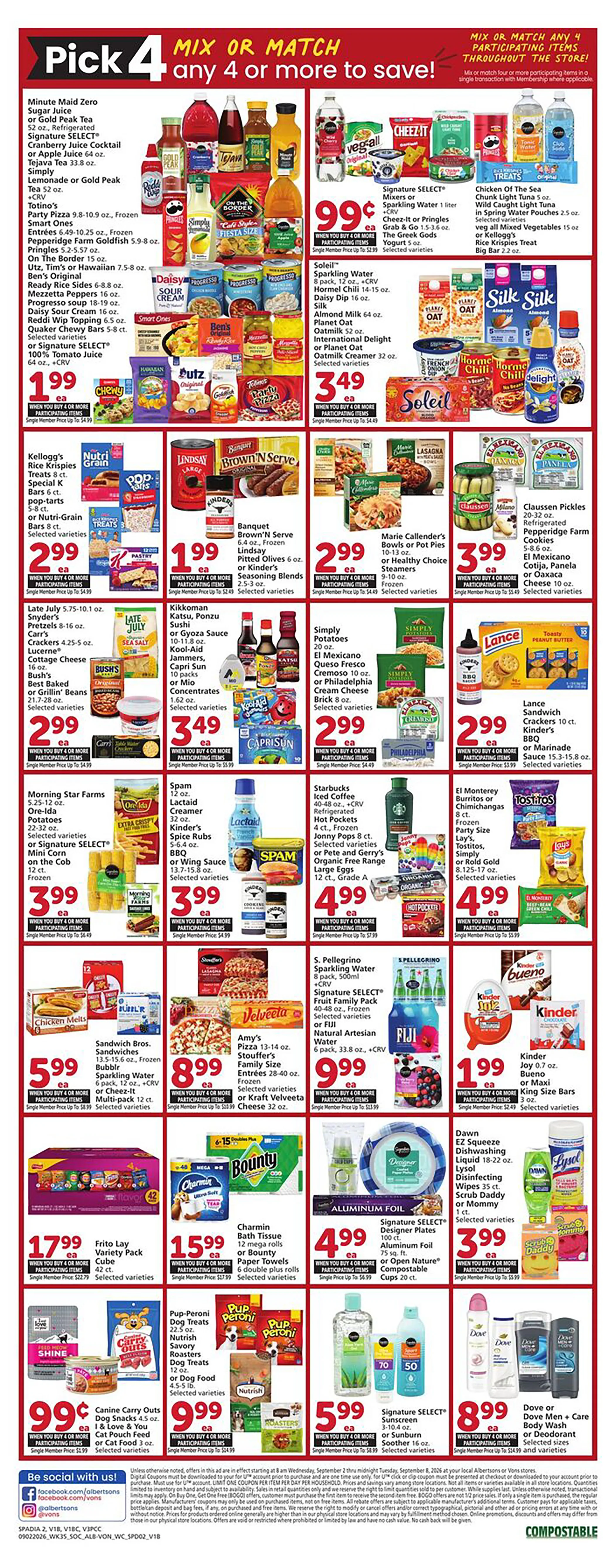 Vons Weekly Ad Page 3