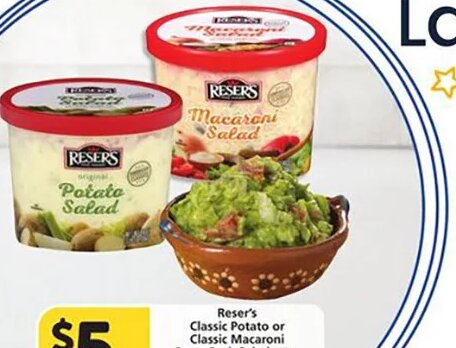 Reser's Potato Salad at Vons