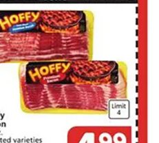 Hoffy Bacon at Vons