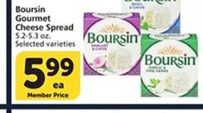 Boursin Gourmet Cheese Spread