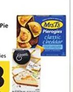 Edwards Single Serve Pie or Mrs. T's Pierogies