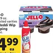 Jell-O or Reddi Wip