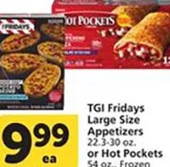 TGI Fridays or Hot Pockets