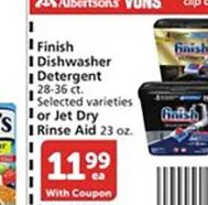 Finish Dishwasher Detergent at Vons