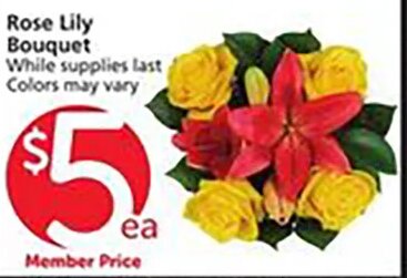 Rose Lily Bouquet