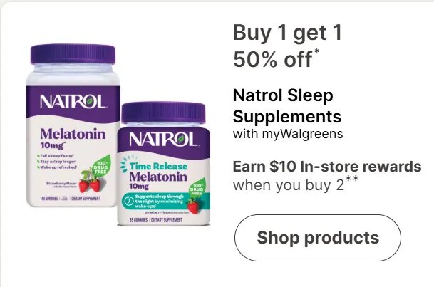 Natrol Sleep Supplements