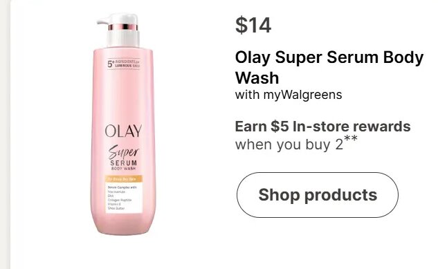 Olay Super Serum Body Wash
