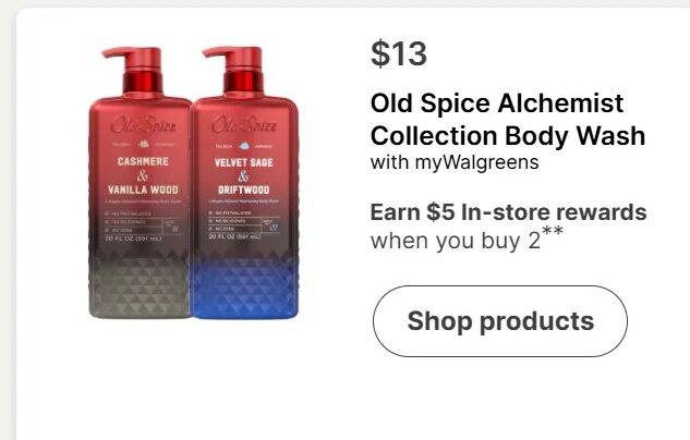 Old Spice Alchemist Collection Body Wash at Walgreens