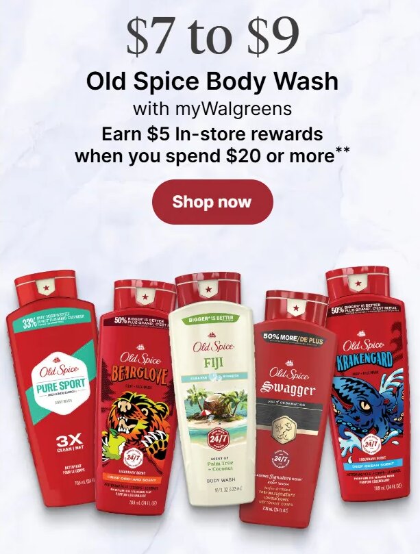 Old Spice Body Wash