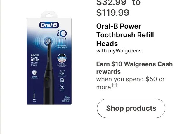 Oral-B Power Toothbrush Refill Heads