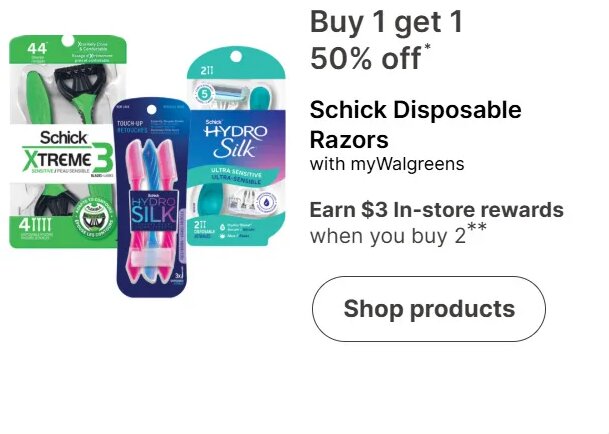 Schick Disposable Razors