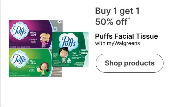Puffs Facial Tissue