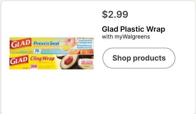 Glad Plastic Wrap