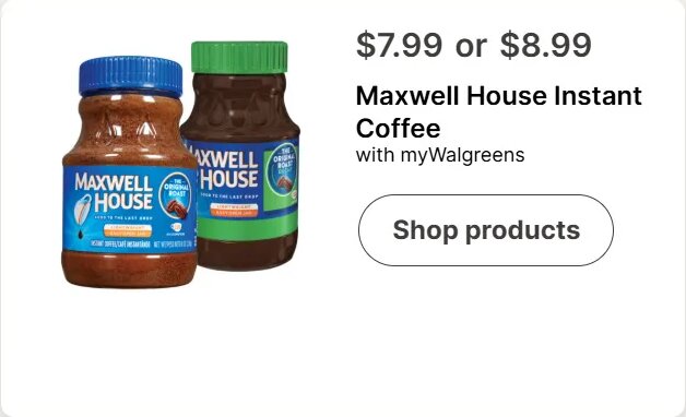 Maxwell House Instant Coffee