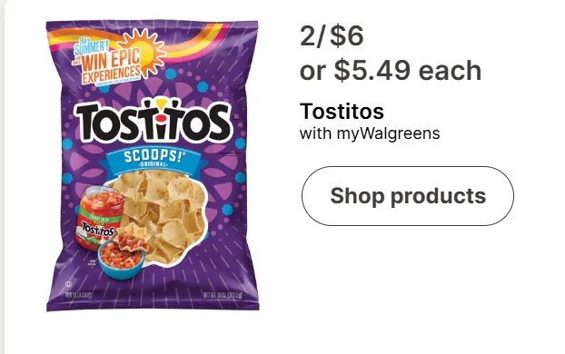 Tostitos at Walgreens