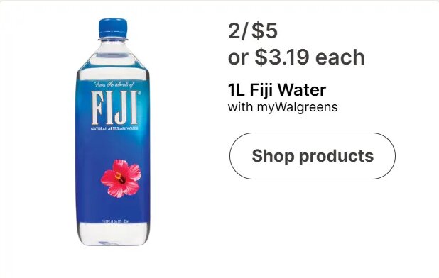 1L Fiji Water