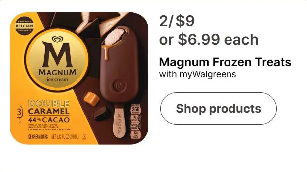 Magnum Frozen Treats