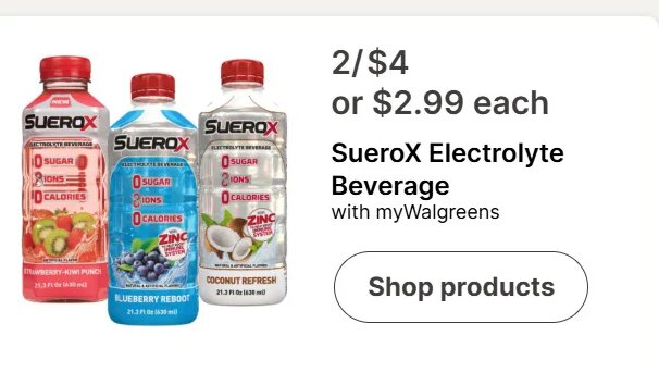 SueroX Electrolyte Beverage