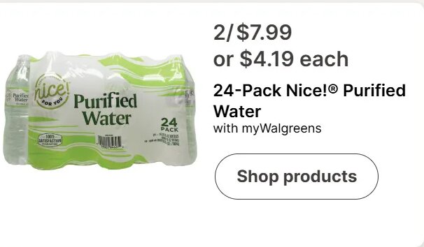24-Pack Nice! Purified Water