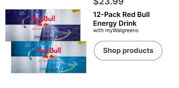 12-Pack Red Bull Energy Drink