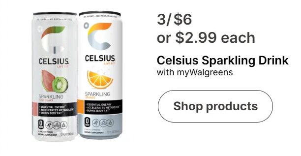 Celsius Sparkling Drink