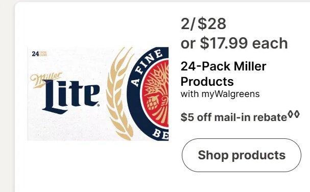 24-Pack Miller Products