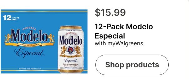 12-Pack Modelo Especial