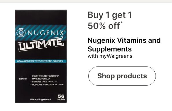 Nugenix Vitamins and Supplements