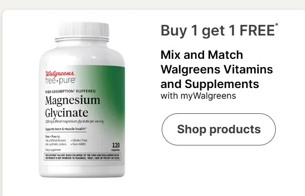 Walgreens Magnesium Glycinate