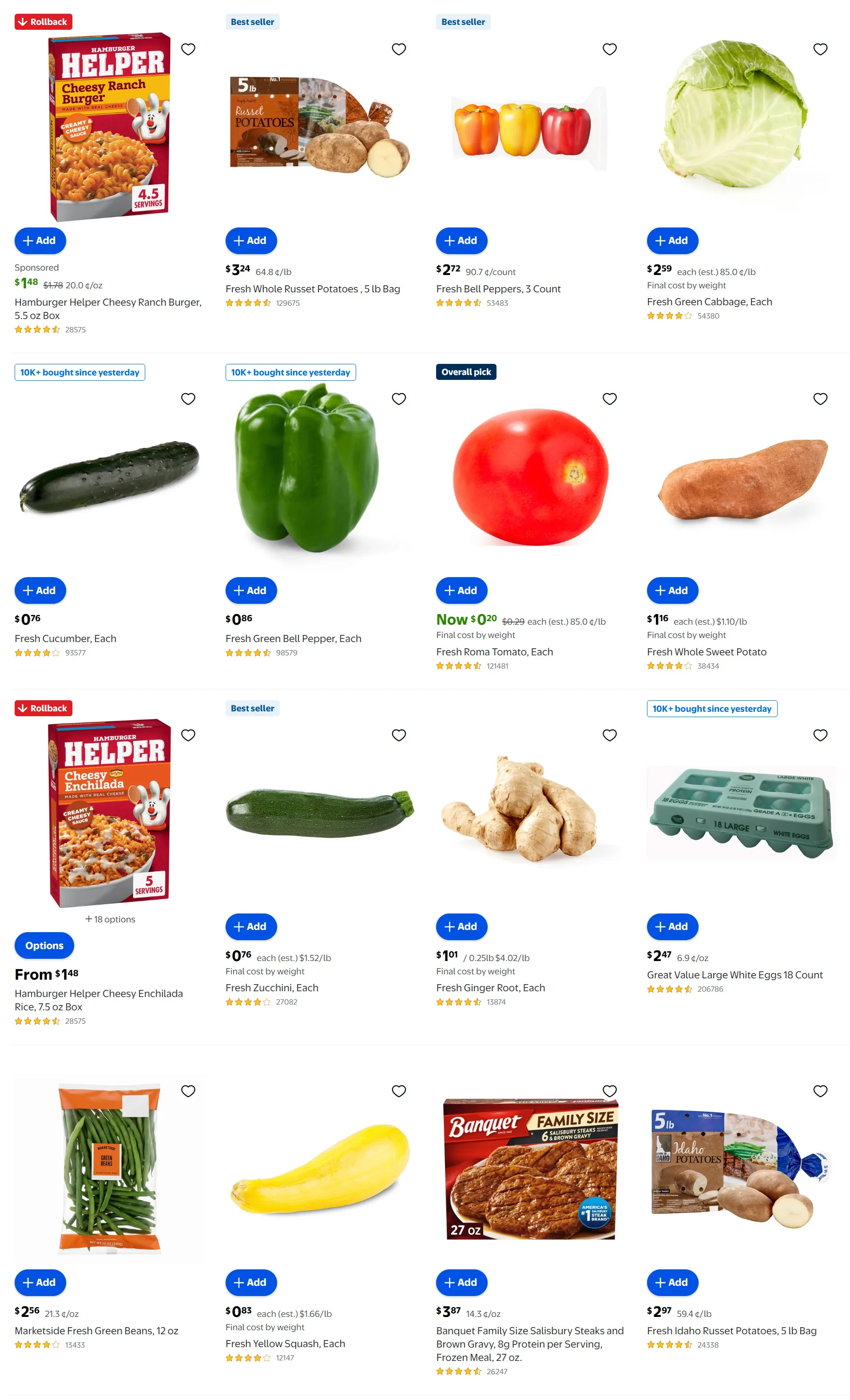 Walmart Grocery Weekly Ad Page 1