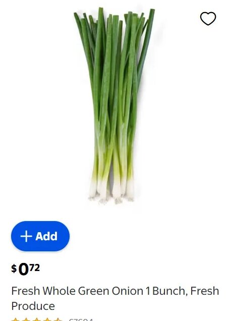 Fresh Whole Green Onion
