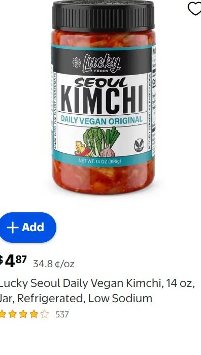 Lucky Seoul Daily Vegan Kimchi
