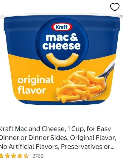 Kraft Mac and Cheese