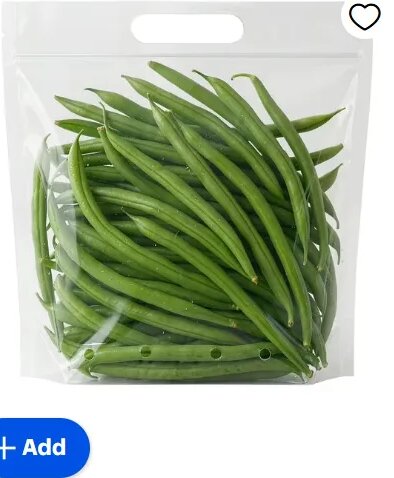 Fresh Green Beans, 12 oz Bag
