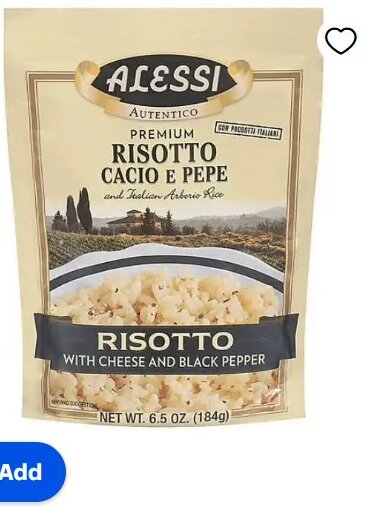 Alessi Premium Risotto Cacio e Pepe