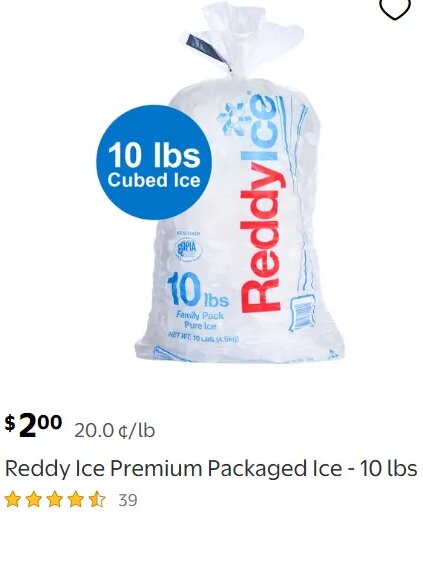 Reddy Ice Premium Packaged Ice - 10 lbs