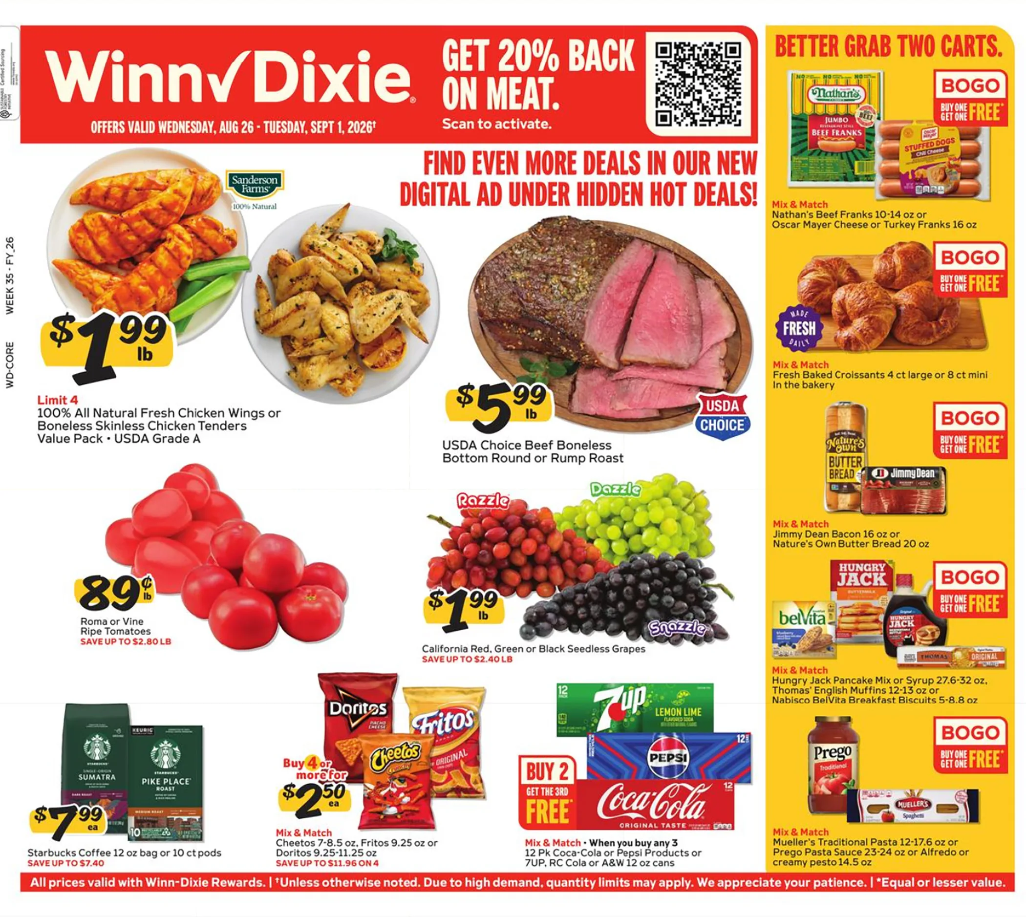 Winn-Dixie Weekly Ad Page 1