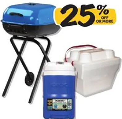 Select Grills or Coolers