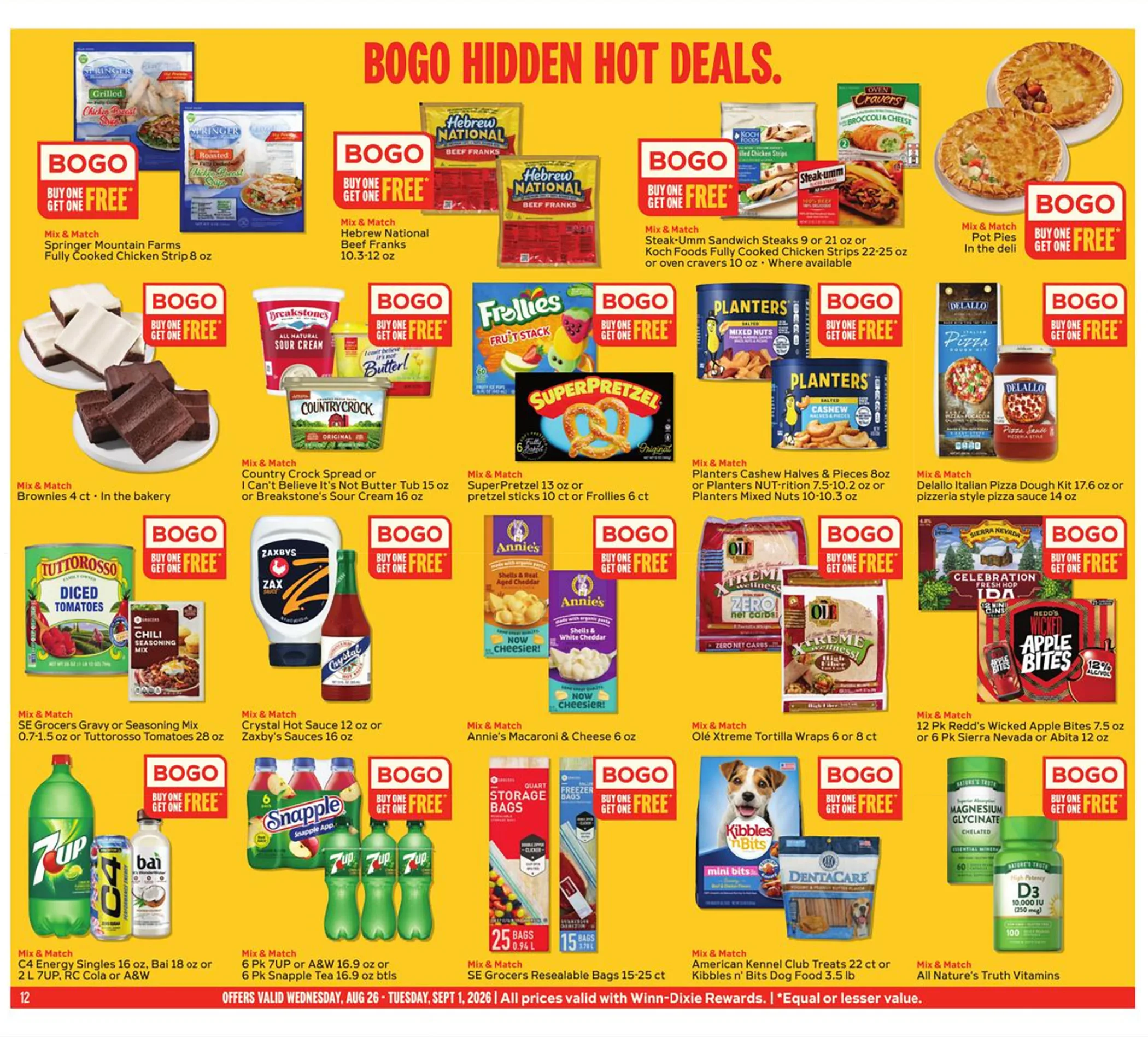 Winn-Dixie Weekly Ad Page 12