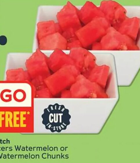 SE Grocers Watermelon or Yellow Watermelon Chunks