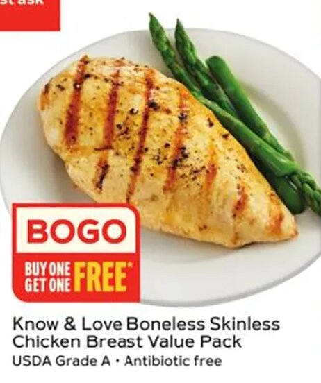 Know & Love Boneless Skinless Chicken Breast Value Pack