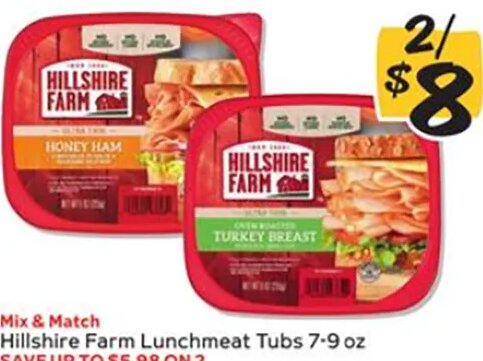Hillshire Farm Lunchmeat Tubs at Winn-Dixie