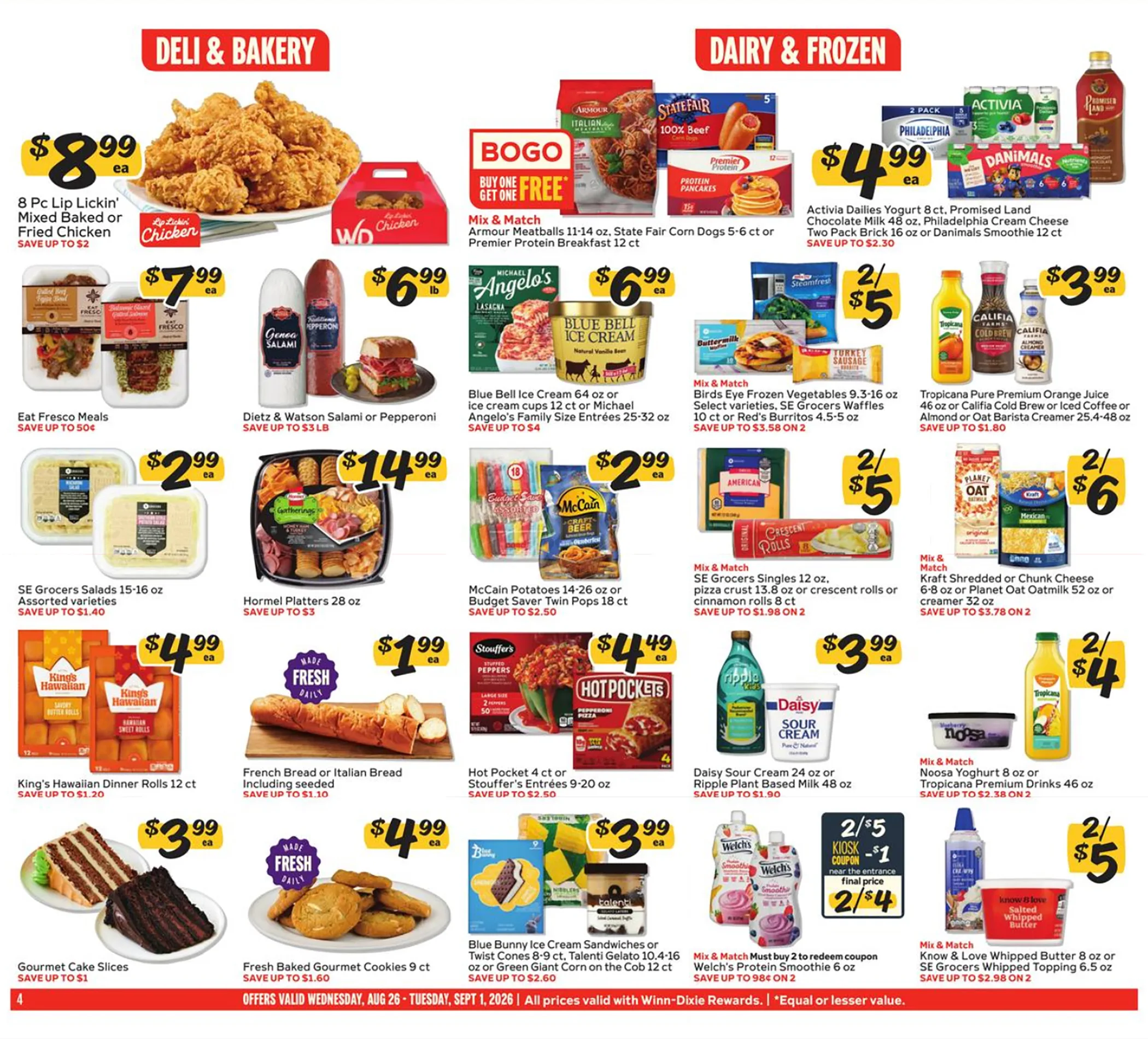 Winn-Dixie Weekly Ad Page 4
