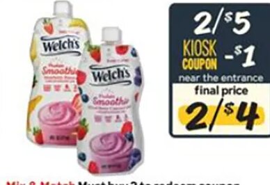 Welch's Protein Smoothie