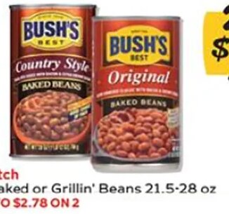 Bush's Baked or Grillin' Beans