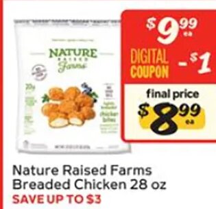 Nature Raised Farms Breaded Chicken