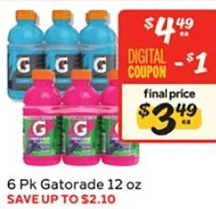 Gatorade at Winn-Dixie